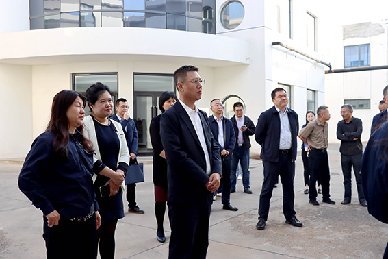 市人社局黨組書記、局長一行走進(jìn)金橋焊材集團(tuán)調(diào)研